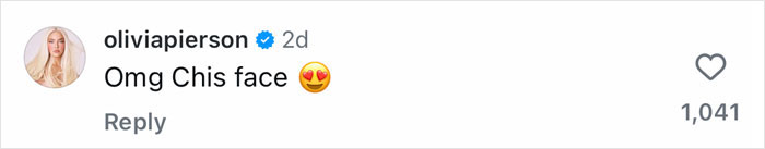 Screenshot of a social media comment praising Kim Kardashian’s face amid discussions of plastic surgeries. Screenshot of a social media comment praising Kim Kardashian’s face amid discussions of plastic surgeries.