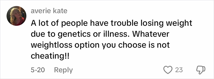 Comment by averie kate about weight loss struggles and using different methods including Ozempic for effective results online. Comment by averie kate about weight loss struggles and using different methods including Ozempic for effective results online.