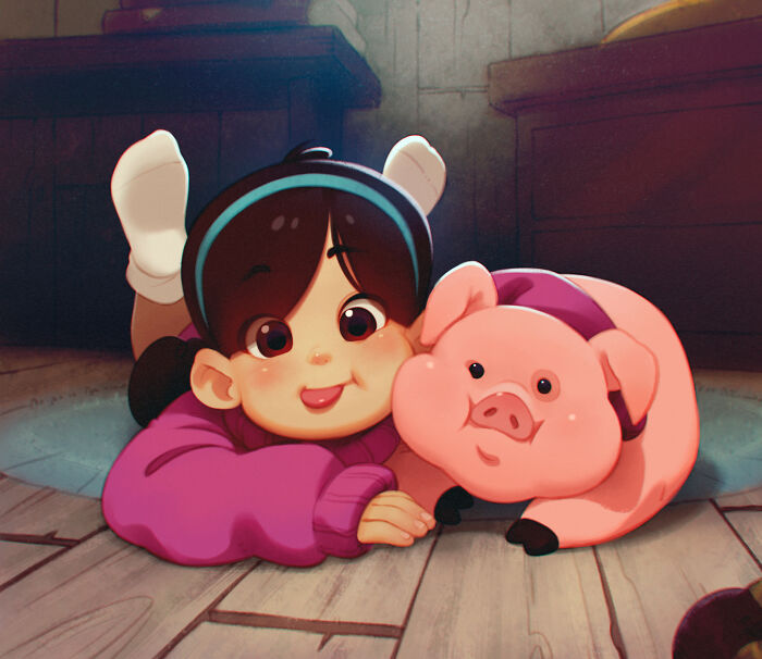 Mabel And Waddles Pic (Not Mine)