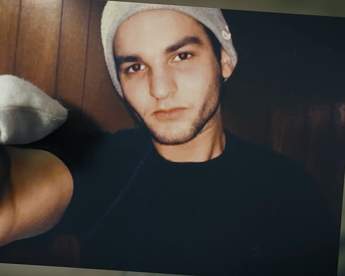 Young man wearing a beanie takes a selfie revealing his face after a new face transplant from a 47-year-old donor. Young man wearing a beanie takes a selfie revealing his face after a new face transplant from a 47-year-old donor.