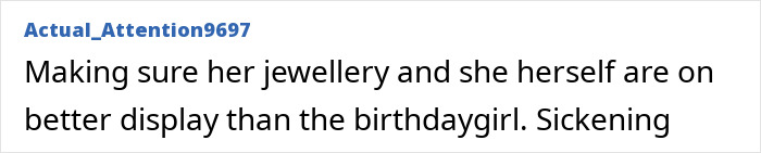 Screenshot of a social media comment criticizing Meghan Markle for focusing on herself in a birthday post for Lilibet. Screenshot of a social media comment criticizing Meghan Markle for focusing on herself in a birthday post for Lilibet.