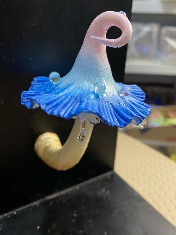 My Handmade Clay Mushroom Fridge Magnets, Perfect For Adding A Fairy Forest Vibe