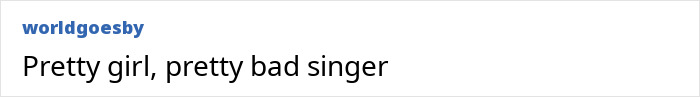 Text from social media post criticizing nepo grandbaby as talentless for complaining about luxurious life in song directed by mom. Text from social media post criticizing nepo grandbaby as talentless for complaining about luxurious life in song directed by mom.