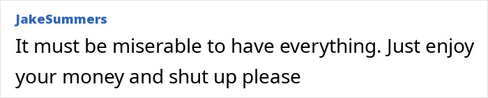 Comment criticizing nepo grandbaby as talentless for complaining about luxurious life in song directed by mom. Comment criticizing nepo grandbaby as talentless for complaining about luxurious life in song directed by mom.
