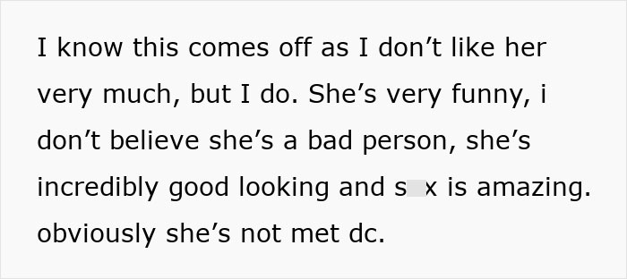 Text discussing a lady who puts her heart and soul in her relationship while struggling in life and being tormented by her girlfriend.