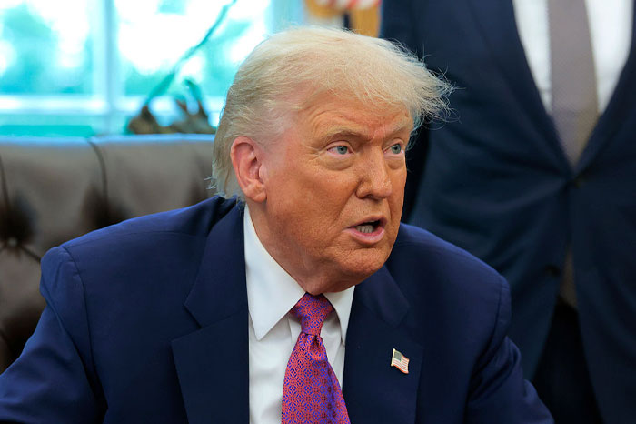 Former president speaking in an office setting, symbolizing more cosmic chaos and Nostradamus predictions for 2025. Former president speaking in an office setting, symbolizing more cosmic chaos and Nostradamus predictions for 2025.