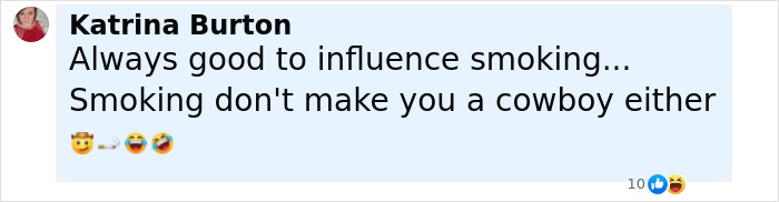 Comment criticizing smoking, referencing Beyoncé roasted after cigarette stunt during show with possible Kanye West dig. Comment criticizing smoking, referencing Beyoncé roasted after cigarette stunt during show with possible Kanye West dig.