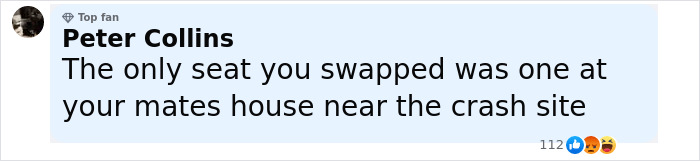 Comment by Peter Collins discussing the survivor's guilt of an Air India crash survivor near the crash site. Comment by Peter Collins discussing the survivor's guilt of an Air India crash survivor near the crash site.