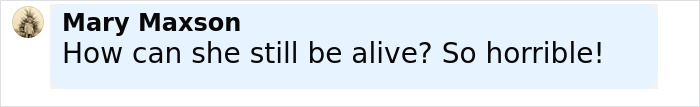 User comment by Mary Maxson expressing shock and concern about a model brutally attacked in Dubai who begins to speak but doesn’t recognize her own family. User comment by Mary Maxson expressing shock and concern about a model brutally attacked in Dubai who begins to speak but doesn’t recognize her own family.