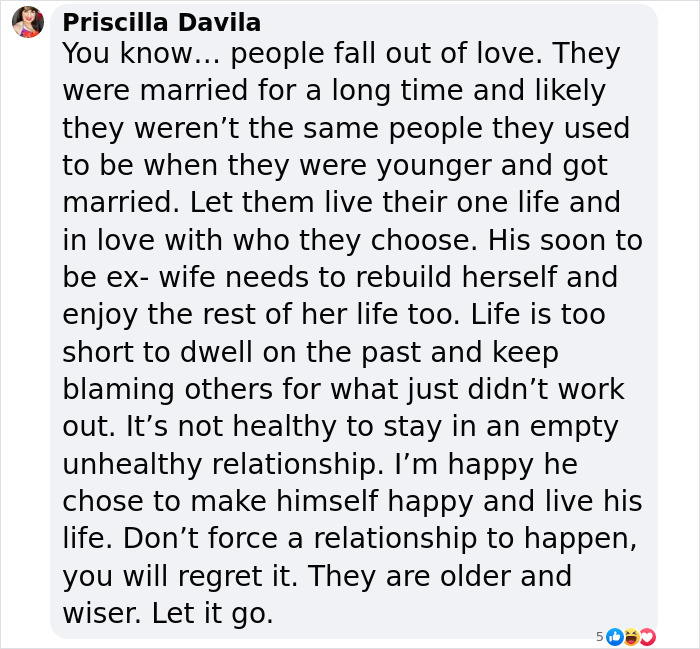 Comment by Priscilla Davila sharing thoughts on falling out of love, unhealthy relationships, and moving on for happiness. Comment by Priscilla Davila sharing thoughts on falling out of love, unhealthy relationships, and moving on for happiness.