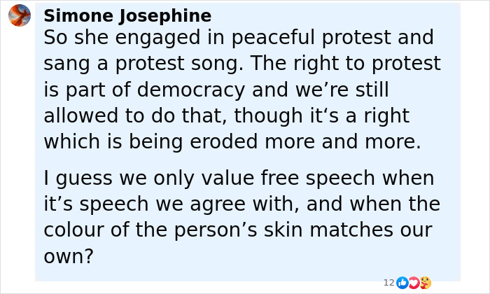 Comment discussing an Aboriginal artist's protest song about breaking King Charles' neck at Buckingham Palace sparking debate. Comment discussing an Aboriginal artist's protest song about breaking King Charles' neck at Buckingham Palace sparking debate.