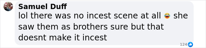 Comment on social media discussing the Harry Potter incest scene controversy in a resurfaced Emma Watson interview. Comment on social media discussing the Harry Potter incest scene controversy in a resurfaced Emma Watson interview.