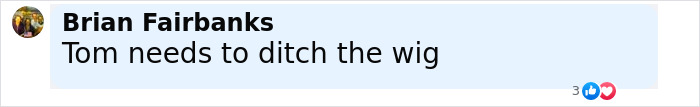 Comment on social media post about Tom Cruise sparking Botox rumors after reuniting with Brad Pitt for F1 premiere. Comment on social media post about Tom Cruise sparking Botox rumors after reuniting with Brad Pitt for F1 premiere.