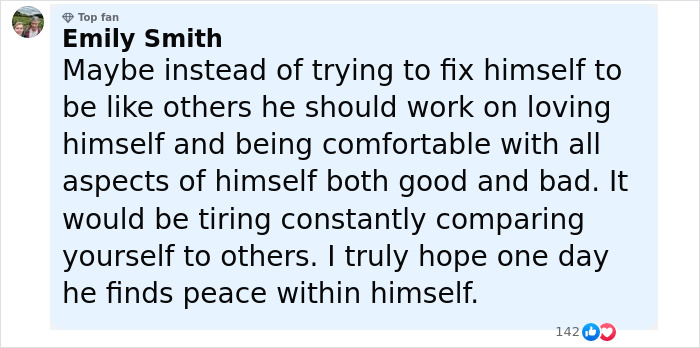 Comment by Emily Smith discussing Justin Bieber’s sad confession and aggressive meltdown at paparazzi, expressing hope for his peace. Comment by Emily Smith discussing Justin Bieber’s sad confession and aggressive meltdown at paparazzi, expressing hope for his peace.