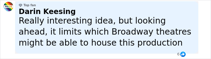 Fan Darin Keesing shares thoughts on Broadway theatres and Rachel Zegler sparks outrage over live show streaming. Fan Darin Keesing shares thoughts on Broadway theatres and Rachel Zegler sparks outrage over live show streaming.