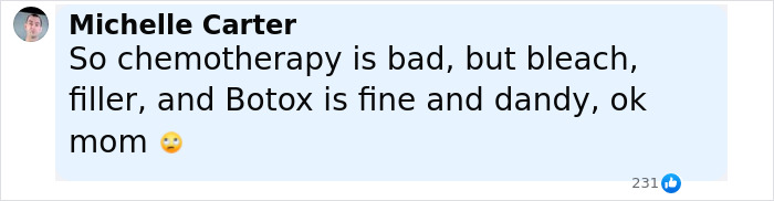 Text message from Michelle Carter criticising anti-vax mom of Cambridge 23YO graduate who passed away of cancer.