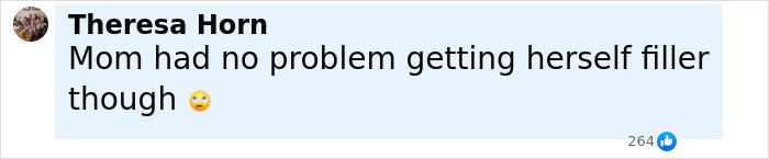 Comment by Theresa Horn criticizing anti-vax mom related to Cambridge graduate who passed away of cancer.