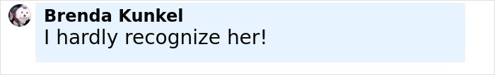 Comment text on screen reading Brenda Kunkel says I hardly recognize her, discussing Amanda Bynes Ozempic use and reactions. Comment text on screen reading Brenda Kunkel says I hardly recognize her, discussing Amanda Bynes Ozempic use and reactions.