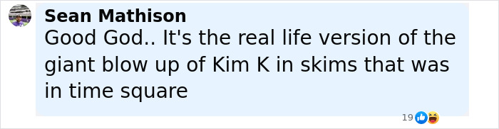 Comment by Sean Mathison praising Bianca Censori’s daring bodysuit and new hair extensions, sparking Kim K clone comparisons. Comment by Sean Mathison praising Bianca Censori’s daring bodysuit and new hair extensions, sparking Kim K clone comparisons.