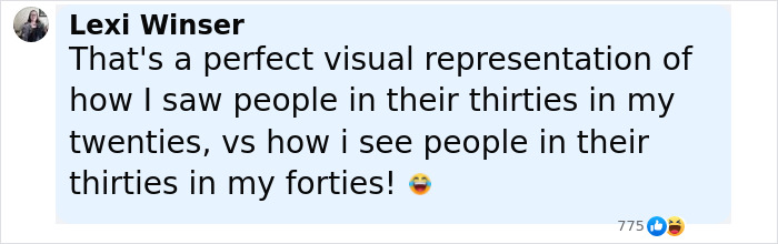 Screenshot of a social media comment discussing viral photos of Love Actually star and James Bond actor Sean Connery at the same age. Screenshot of a social media comment discussing viral photos of Love Actually star and James Bond actor Sean Connery at the same age.