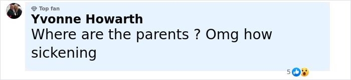 Comment on social media post expressing shock and concern about parents in a disturbing child-related incident involving a man with a criminal record. Comment on social media post expressing shock and concern about parents in a disturbing child-related incident involving a man with a criminal record.