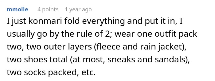 Comment on travel packing tips, sharing a method to avoid being held up in TSA security lines before boarding. Comment on travel packing tips, sharing a method to avoid being held up in TSA security lines before boarding.