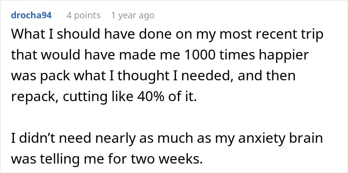 Comment about packing tips to avoid delays and anxiety when going through TSA security lines before boarding a flight. Comment about packing tips to avoid delays and anxiety when going through TSA security lines before boarding a flight.
