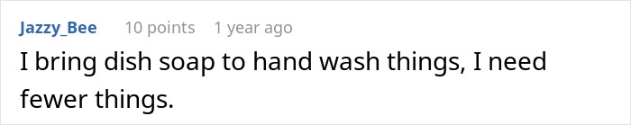 Reddit user sharing a TSA tip to avoid being held up in security lines before boarding a flight. Reddit user sharing a TSA tip to avoid being held up in security lines before boarding a flight.