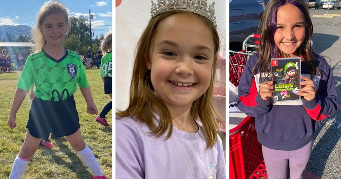 Images of three young girls, victims in a case where blood not belonging to a human was found. Images of three young girls, victims in a case where blood not belonging to a human was found.