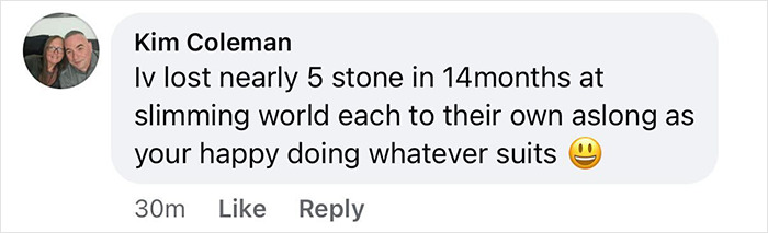 Comment by Kim Coleman sharing weight loss experience related to Mounjaro, discussing side effects and personal journey. Comment by Kim Coleman sharing weight loss experience related to Mounjaro, discussing side effects and personal journey.