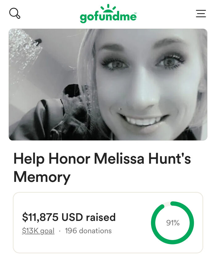 Smiling woman with portion of jaw missing in black and white image on GoFundMe page honoring caring mother. Smiling woman with portion of jaw missing in black and white image on GoFundMe page honoring caring mother.