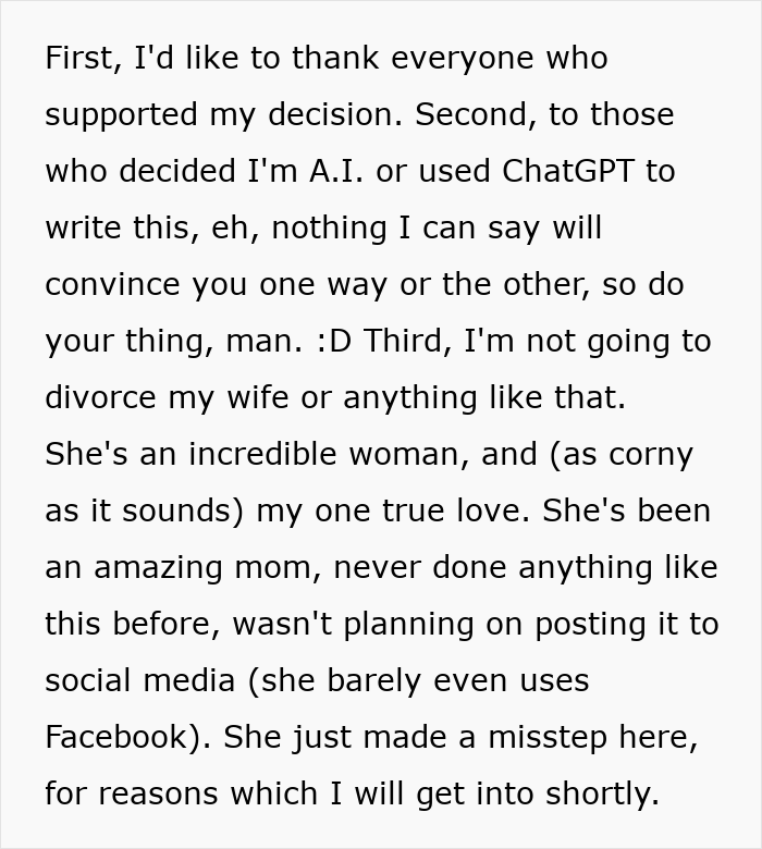 Text excerpt discussing a mom's decision about a menstruation celebration for her daughter that went too far. Text excerpt discussing a mom's decision about a menstruation celebration for her daughter that went too far.