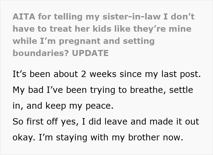 Pregnant Woman Refuses To Be Mom To SIL's Kids, Shocked When In-Laws Turn Racist For It Pregnant Woman Refuses To Be Mom To SIL's Kids, Shocked When In-Laws Turn Racist For It