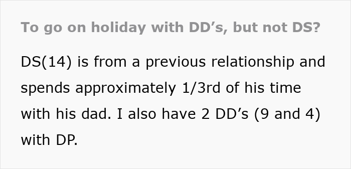 Mom Weighs Leaving One Child Out Of Vacation As Budget Only Covers Two Of Her Three Kids