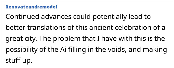 Excerpt discussing advances in translations of a 3,000-year-old text revealing the ancient roles of women.