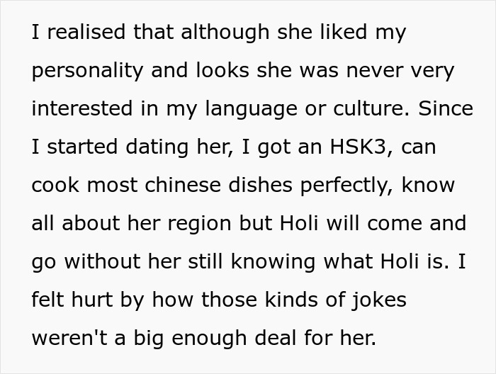 Text excerpt discussing personal growth and cultural differences after being demoted to friend by girlfriend in a relationship. Text excerpt discussing personal growth and cultural differences after being demoted to friend by girlfriend in a relationship.