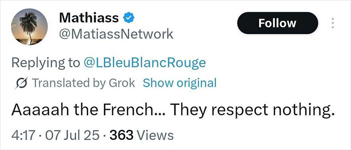 Screenshot of a tweet expressing outrage at Tour De France fans standing on graves for a better view during the event. Screenshot of a tweet expressing outrage at Tour De France fans standing on graves for a better view during the event.