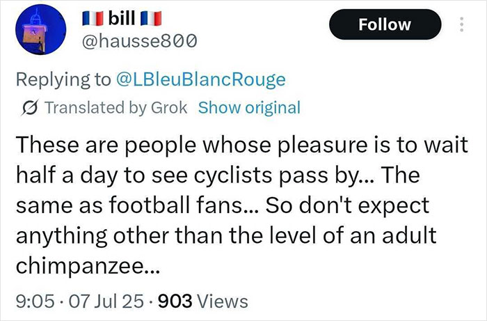 Tour de France fans spark outrage by standing on graves for a better view during the cycling event. Tour de France fans spark outrage by standing on graves for a better view during the cycling event.