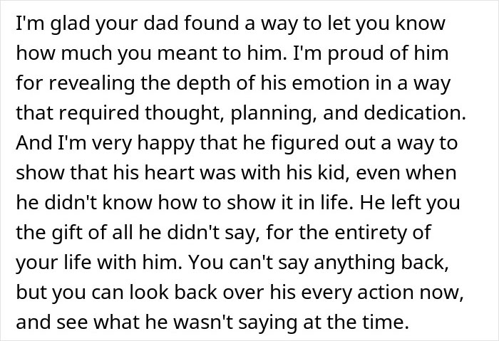Emotional message about a dad leaving a storage unit revealing his hidden love and heartfelt intentions. Emotional message about a dad leaving a storage unit revealing his hidden love and heartfelt intentions.