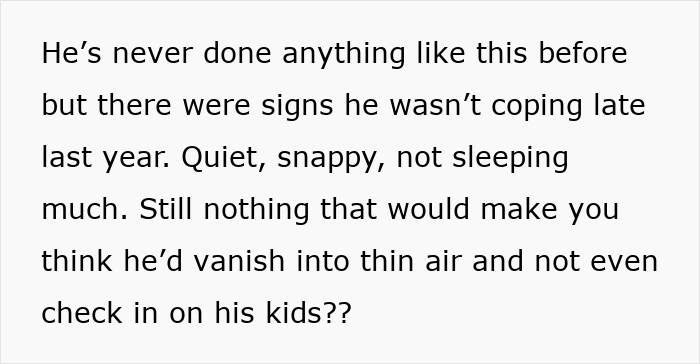 Guy Disappears On Family Right After NYE, Reappears Months Later, Expecting Wife To Welcome Him Back Guy Disappears On Family Right After NYE, Reappears Months Later, Expecting Wife To Welcome Him Back