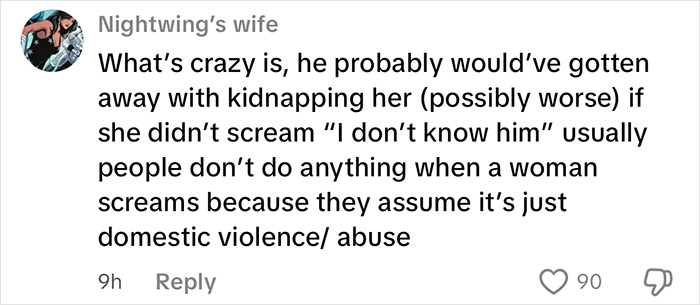Comment on viral video showing men deliver vigilante justice after brute attacked woman on subway platform. Comment on viral video showing men deliver vigilante justice after brute attacked woman on subway platform.