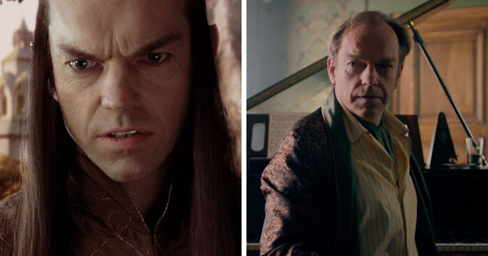 Close-up of the same actor in two different roles, showcasing a mind-blowing realization of versatility in character portrayal.