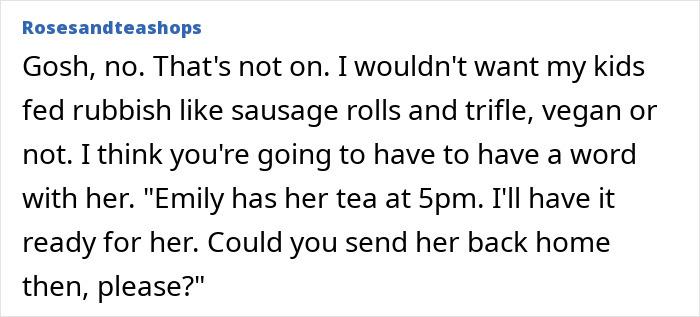 Vegan Mom Feels Uneasy After Learning Neighbor Keeps Feeding Her 6YO Huge Meals, Asks What To Do Vegan Mom Feels Uneasy After Learning Neighbor Keeps Feeding Her 6YO Huge Meals, Asks What To Do