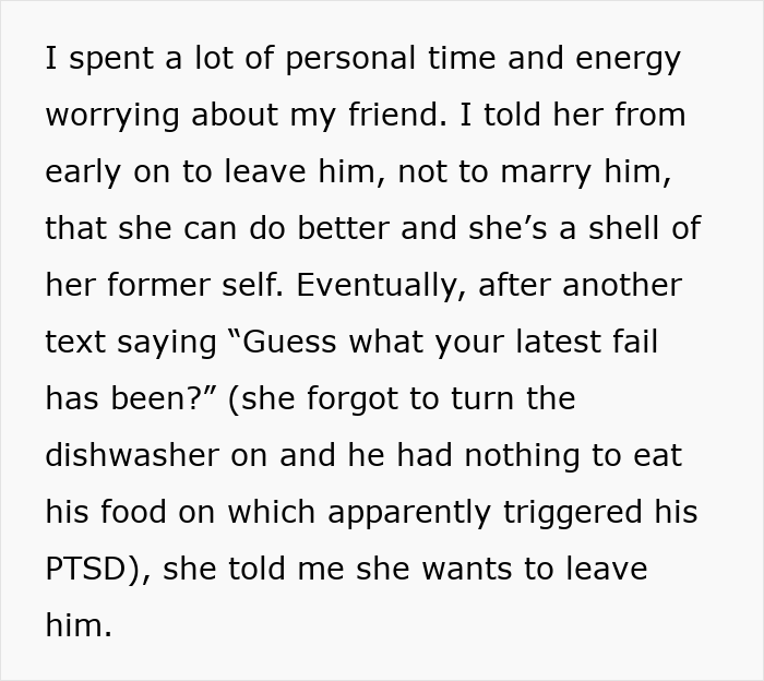 Alt text: Person worried about friend in an abusive marriage deciding to cut off contact for self-care and boundaries. Alt text: Person worried about friend in an abusive marriage deciding to cut off contact for self-care and boundaries.