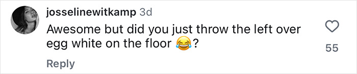 User comment on social media post questioning Gwyneth Paltrow's trash-handling skills in a cooking video. User comment on social media post questioning Gwyneth Paltrow's trash-handling skills in a cooking video.