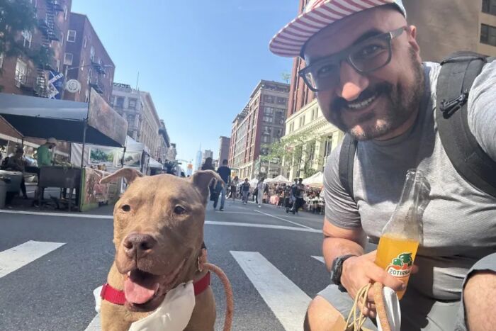 After Losing Her Home And Getting A Terminal Diagnosis, This Dog Found Comfort In A Familiar Place