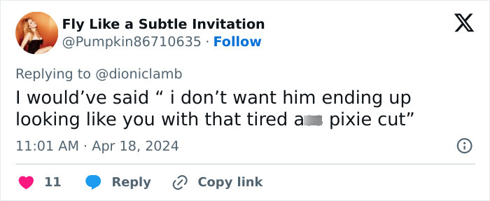 Tweet from a Céline Dion fan reacting with frustration to a resurfaced rude Ellen DeGeneres interview comment. Tweet from a Céline Dion fan reacting with frustration to a resurfaced rude Ellen DeGeneres interview comment.