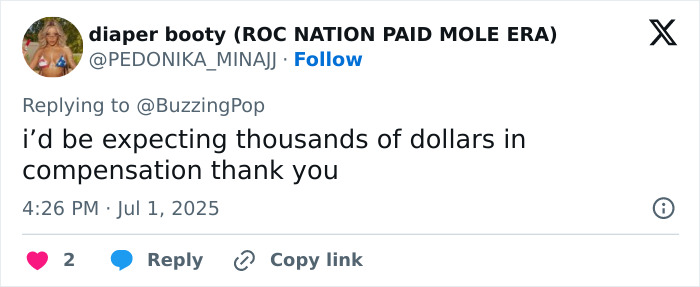 Tweet from a passenger discussing compensation after Japan Airlines flight suddenly plunges 26,000 feet mid-air incident. Tweet from a passenger discussing compensation after Japan Airlines flight suddenly plunges 26,000 feet mid-air incident.