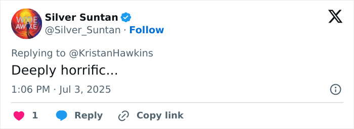 Screenshot of a Twitter reply expressing a reaction to Lily Allen’s sickening confession about her abortions. Screenshot of a Twitter reply expressing a reaction to Lily Allen’s sickening confession about her abortions.
