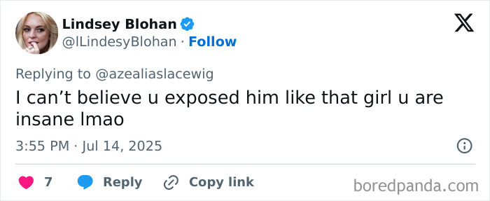 Tweet from Lindsey Blohan reacting to Azealia Banks, discussing Conor McGregor’s leaked x-rated content and viral accusations. Tweet from Lindsey Blohan reacting to Azealia Banks, discussing Conor McGregor’s leaked x-rated content and viral accusations.